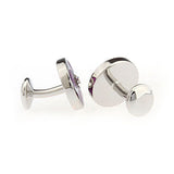 Crystal Zircon Cufflinks