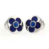 Crystal Zircon Cufflinks