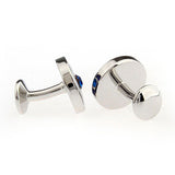 Crystal Zircon Cufflinks