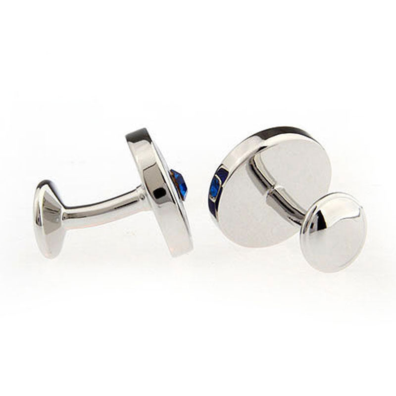 Crystal Zircon Cufflinks