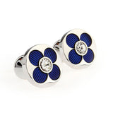 Crystal Zircon Cufflinks