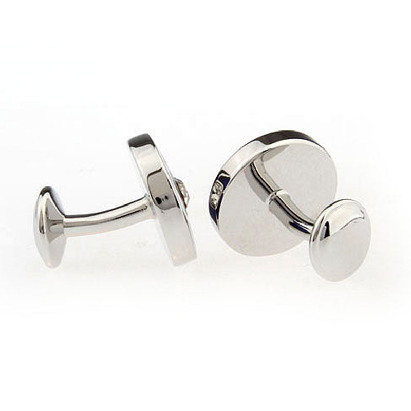 Crystal Zircon Cufflinks