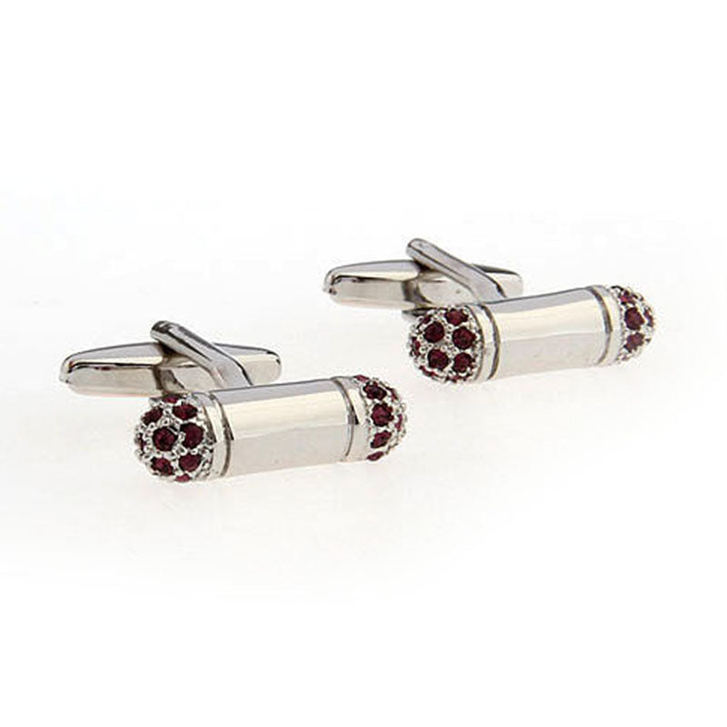 Crystal Zircon Cufflinks