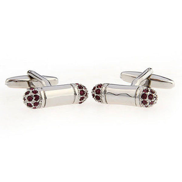 Crystal Zircon Cufflinks