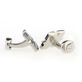 Crystal Zircon Cufflinks