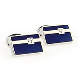 Crystal Zircon Cufflinks