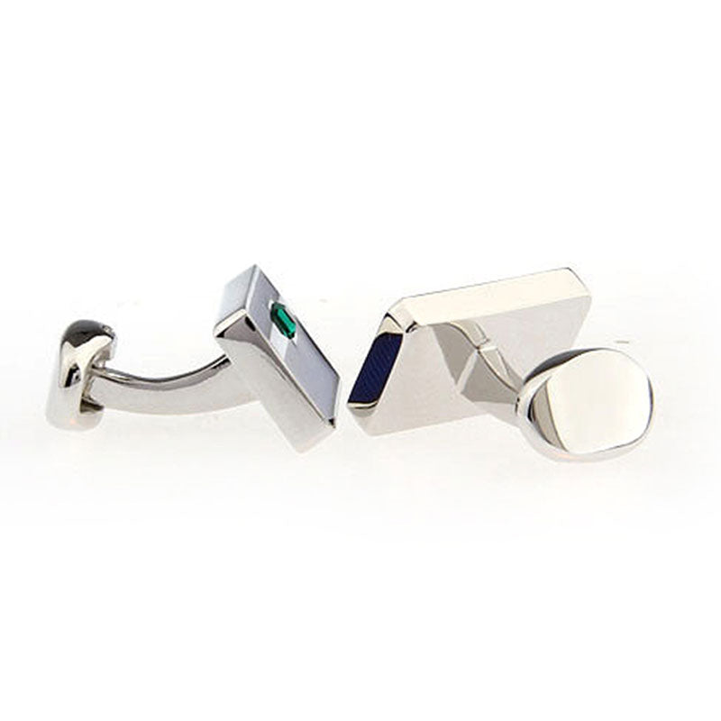 Crystal Zircon Cufflinks