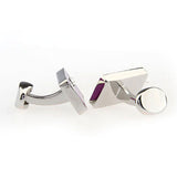 Crystal Zircon Cufflinks