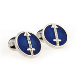 Crystal Zircon Cufflinks