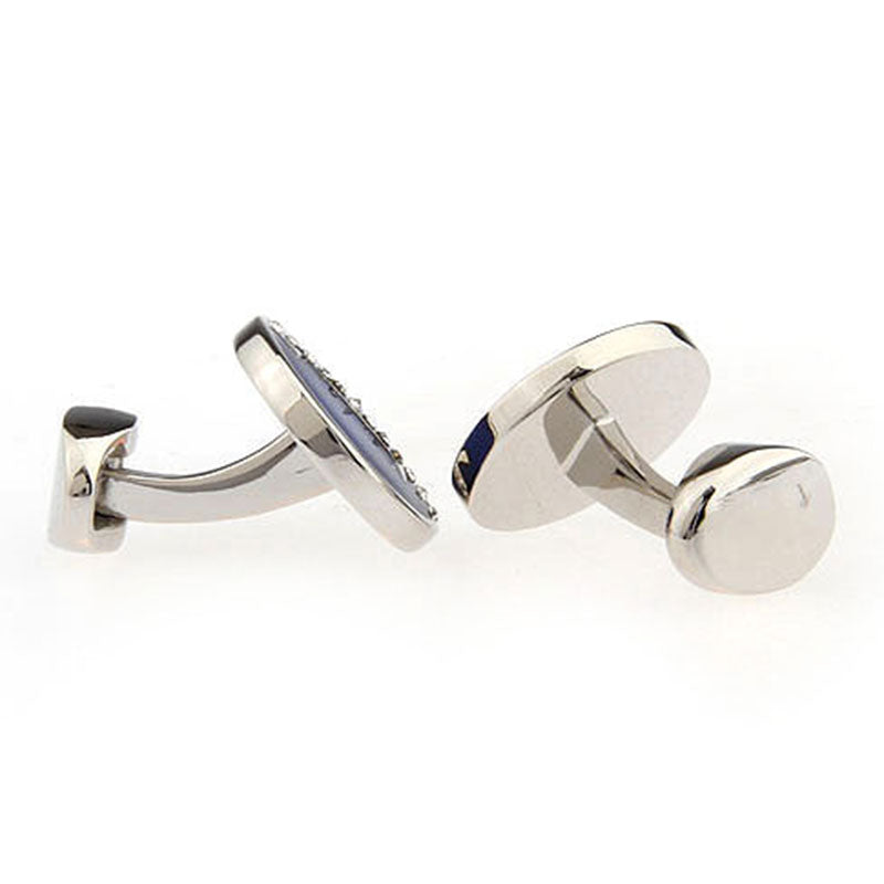 Crystal Zircon Cufflinks