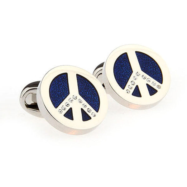 Crystal Zircon Cufflinks