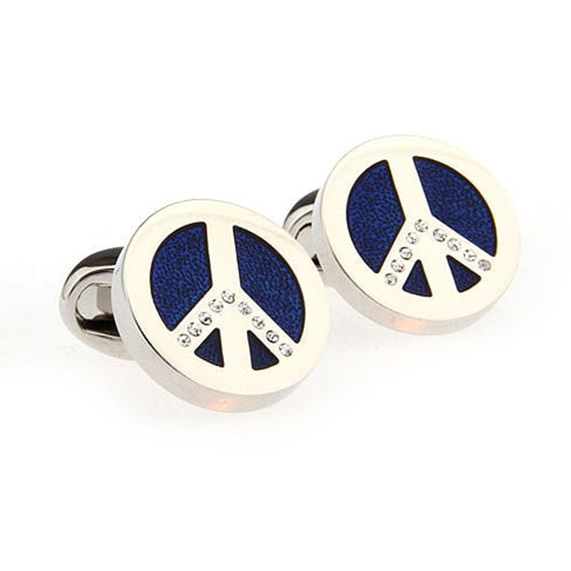 Crystal Zircon Cufflinks