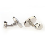 Crystal Zircon Cufflinks