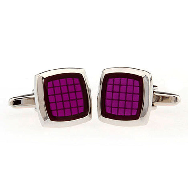Enamel Dropping Glue Cufflinks