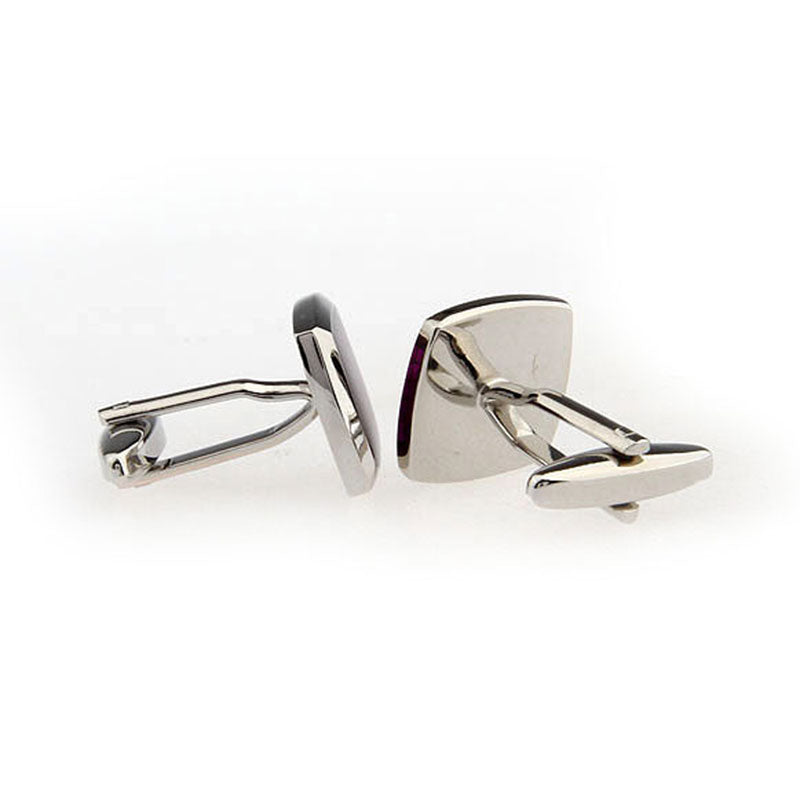 Enamel Dropping Glue Cufflinks