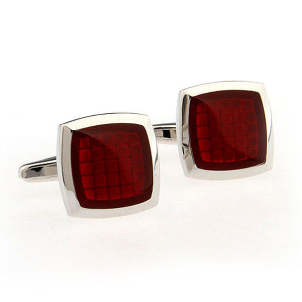 Enamel Dropping Glue Cufflinks