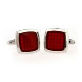 Enamel Dropping Glue Cufflinks