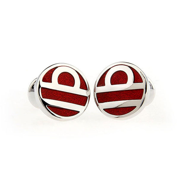 Enamel Dropping Glue Cufflinks