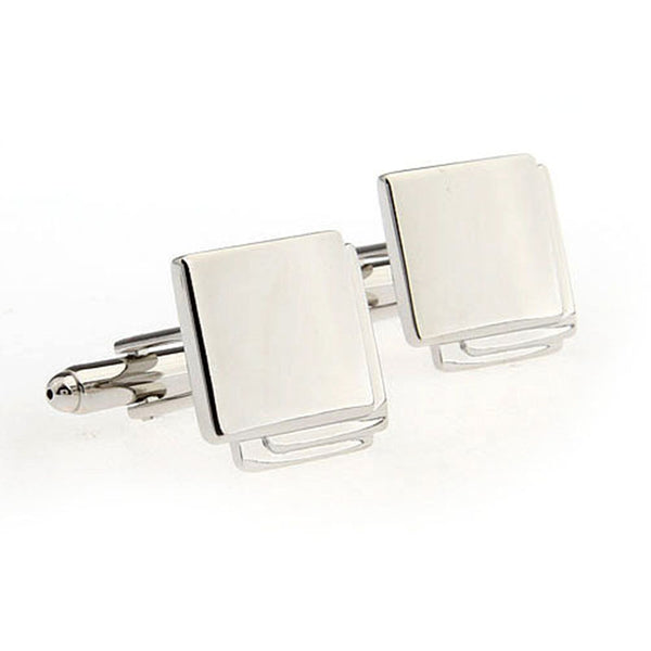 Plain Colour Metal Cufflinks