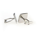 Plain Colour Metal Cufflinks