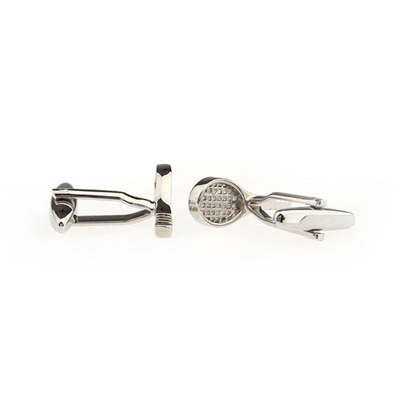 Sports Technology Plain Colour Metal Cufflinks