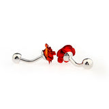 Festivals Wedding Reception Plain Colour Metal Cufflinks