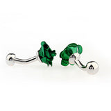 Festivals Wedding Reception Plain Colour Metal Cufflinks