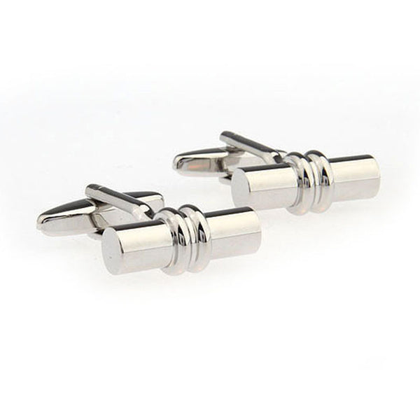 Plain Colour Metal Cufflinks