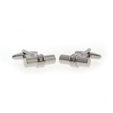 Plain Colour Metal Cufflinks
