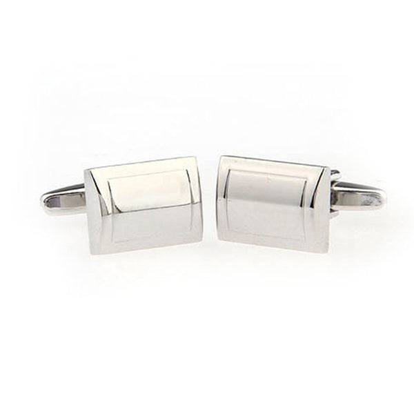 Plain Colour Metal Cufflinks
