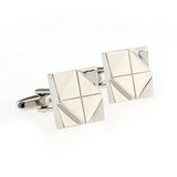 Plain Colour Metal Cufflinks