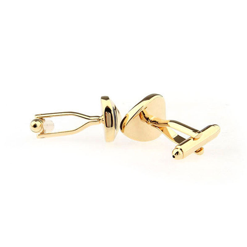 Enamel Dropping Glue Cufflinks