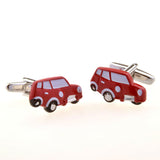 Car Logo Traffic Grease Baking Paint Cufflinks