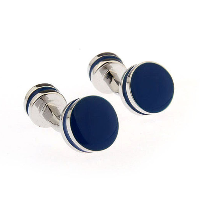 Enamel Dropping Glue Cufflinks