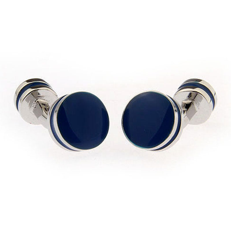 Enamel Dropping Glue Cufflinks