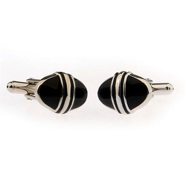 Enamel Dropping Glue Cufflinks