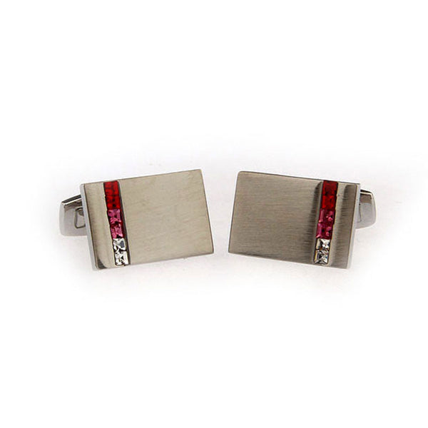 Crystal Zircon Cufflinks