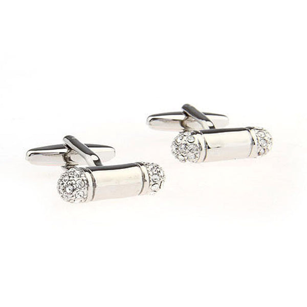 Crystal Zircon Cufflinks