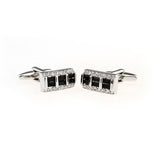 Crystal Zircon Cufflinks