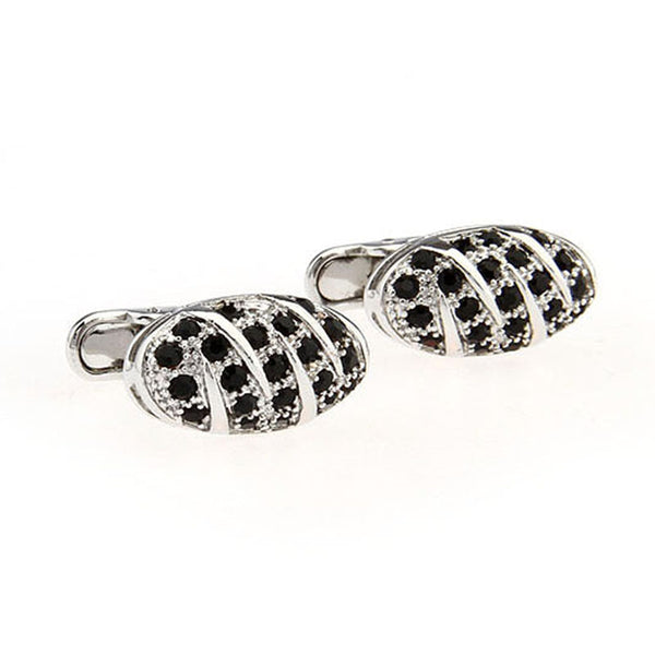 Crystal Zircon Cufflinks