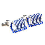 Crystal Zircon Cufflinks