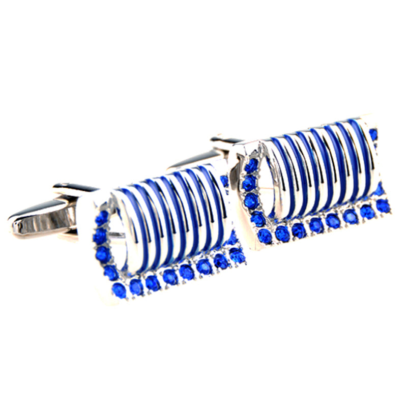 Crystal Zircon Cufflinks