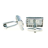 Crystal Zircon Cufflinks