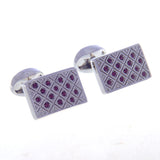 Crystal Zircon Cufflinks