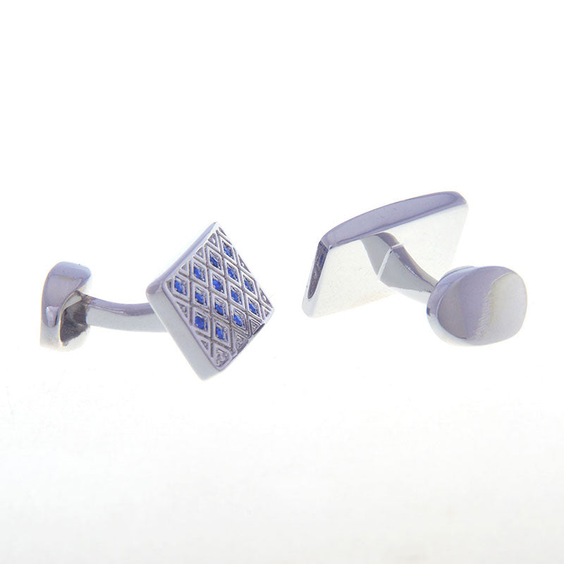 Crystal Zircon Cufflinks