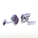 Crystal Zircon Cufflinks