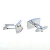 Crystal Zircon Cufflinks