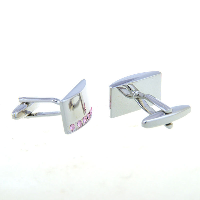 Crystal Zircon Cufflinks