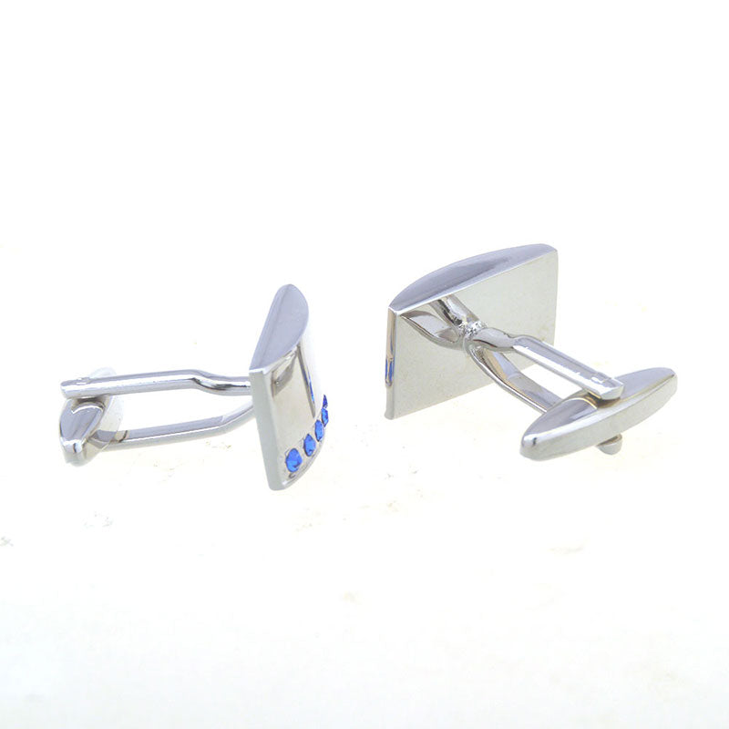 Crystal Zircon Cufflinks
