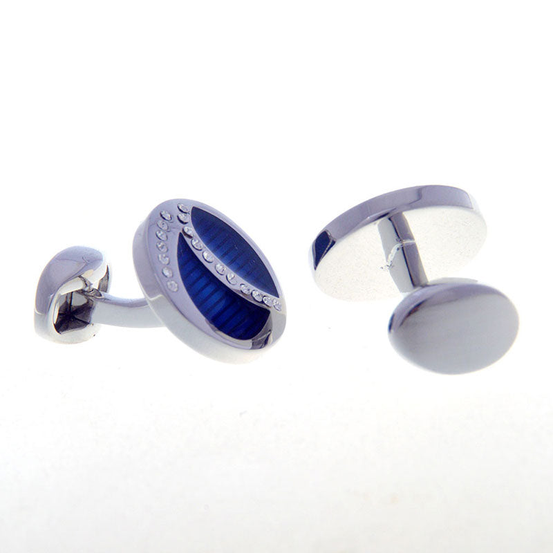 Crystal Zircon Cufflinks